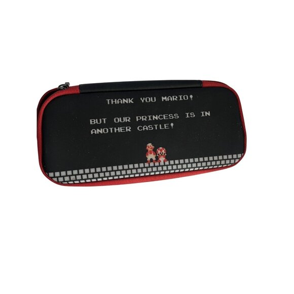 Super Mario Bros Nintendo Switch Carrying Case Mario Bowser Princess Console Bag - Picture 5 of 5